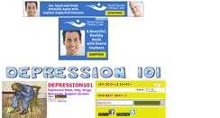 Desktop Screenshot of depression101.com